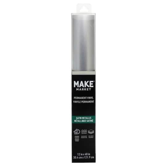 Satin Metallic Permanent Vinyl by Make Market